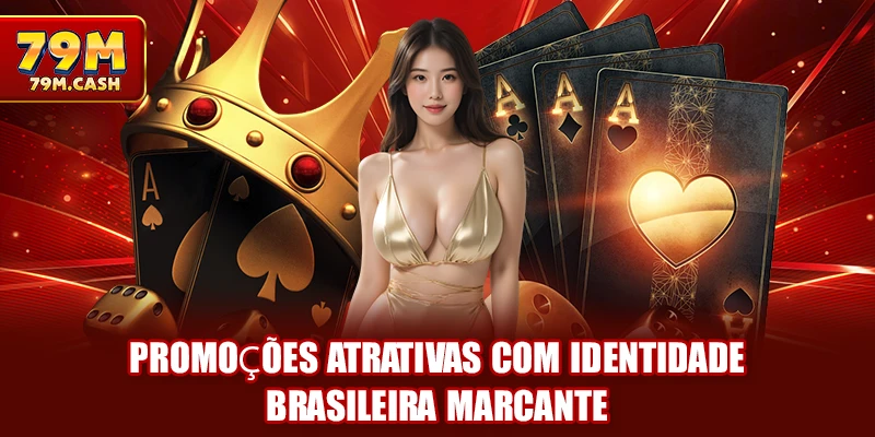 Promoções atrativas com identidade brasileira marcante